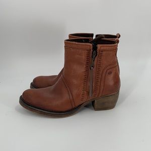 Josef Seibel Brown leather ankle boots